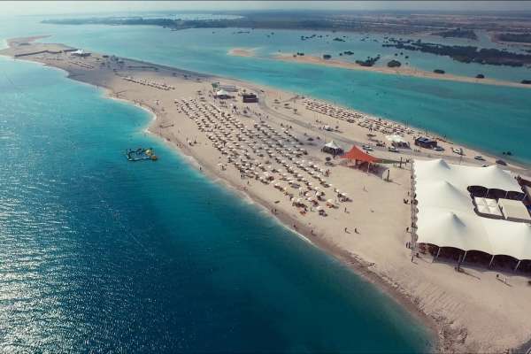 Sir Bani Yas Cruise Beach