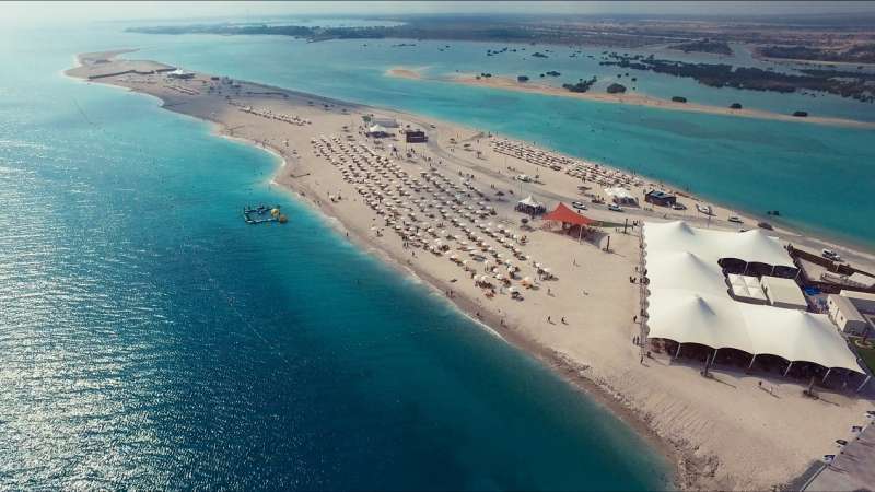 Sir Bani Yas Cruise Beach
