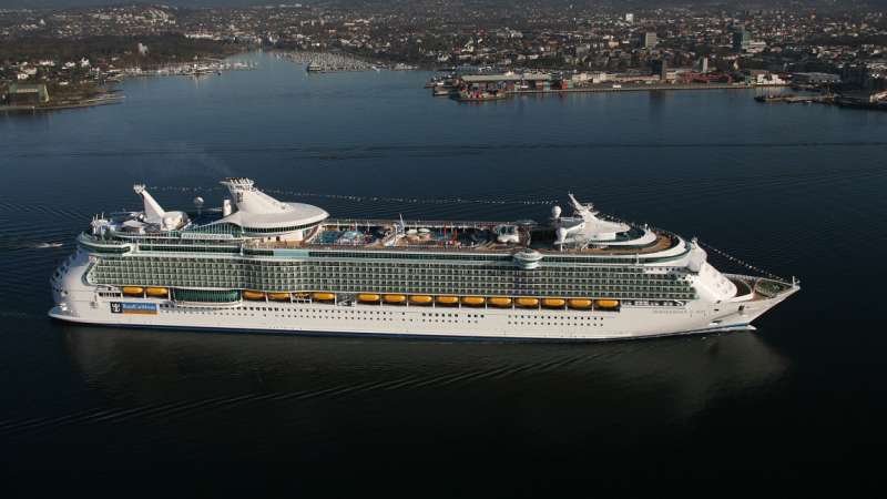 Independence of the Seas sails into Oslo