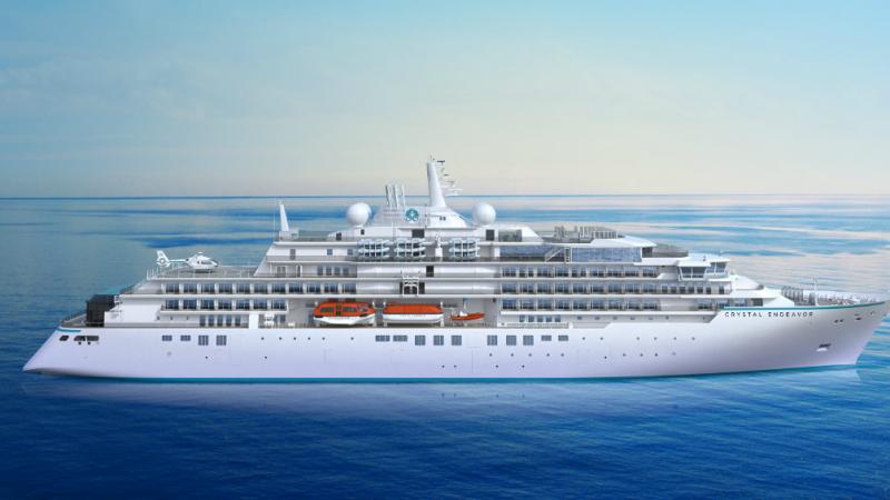 Crystal Endeavor, cruise, expedition, Crystal Cruises, cruising, yacht