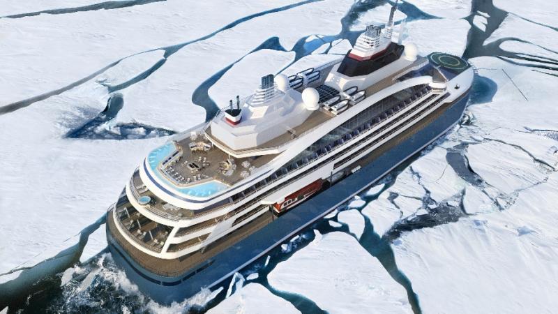 Ponant, ship, LNG, new ship, exploration, polar exploration, polar, cruise, Antarctica, environmentally friendly cruise