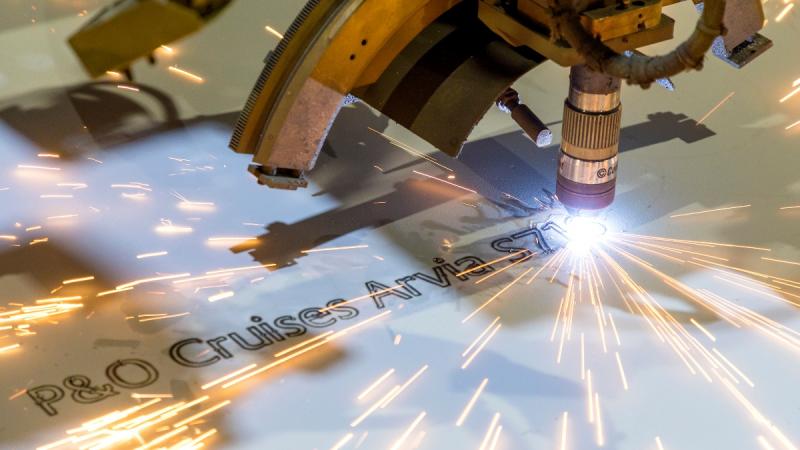Steel cut for new P&O Cruises ship