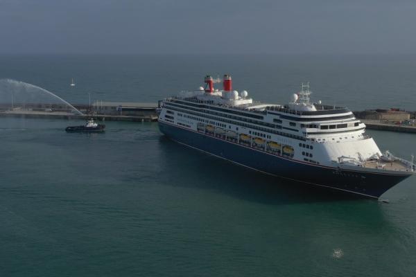 Fred Olsen flagship Bolette has set sail on its maiden cruise