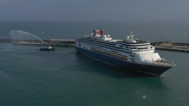 Fred Olsen flagship Bolette has set sail on its maiden cruise