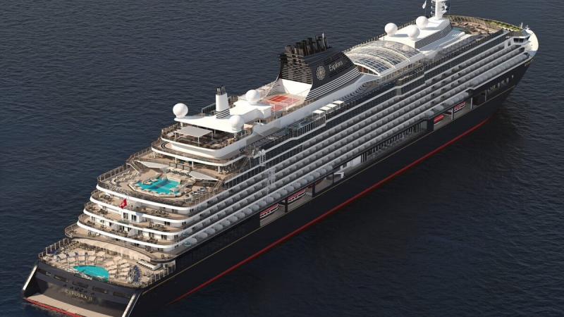 Explora Journeys, Explora II keel laying