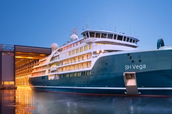 Swan Hellenic floats out second expedition ship