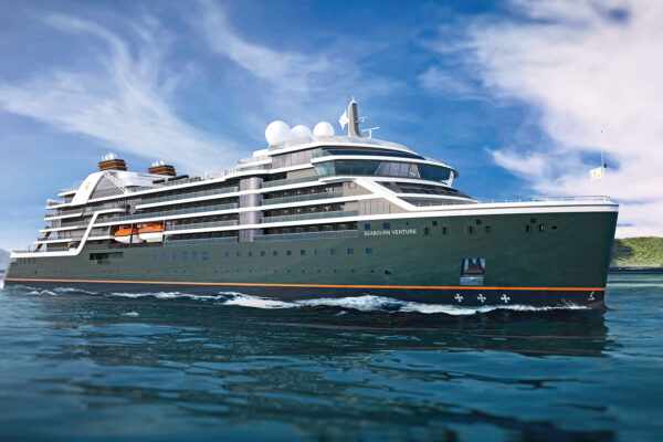 Seabourn Venture maiden cruise