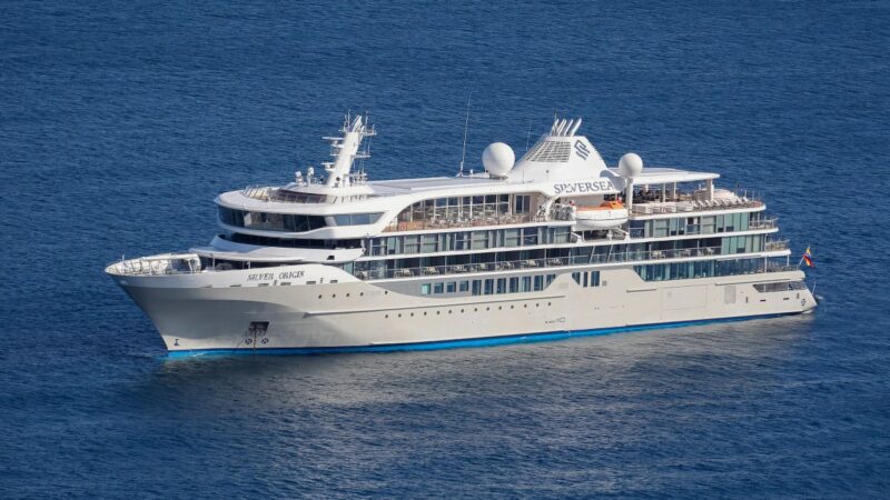 Silversea christens Silver Origin