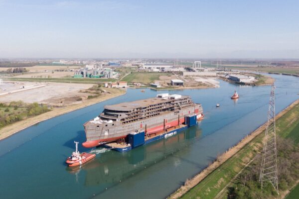 Luxury expedition ship Seabourn Pursuit set for final outfitting