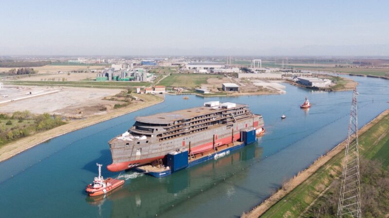 Luxury expedition ship Seabourn Pursuit set for final outfitting