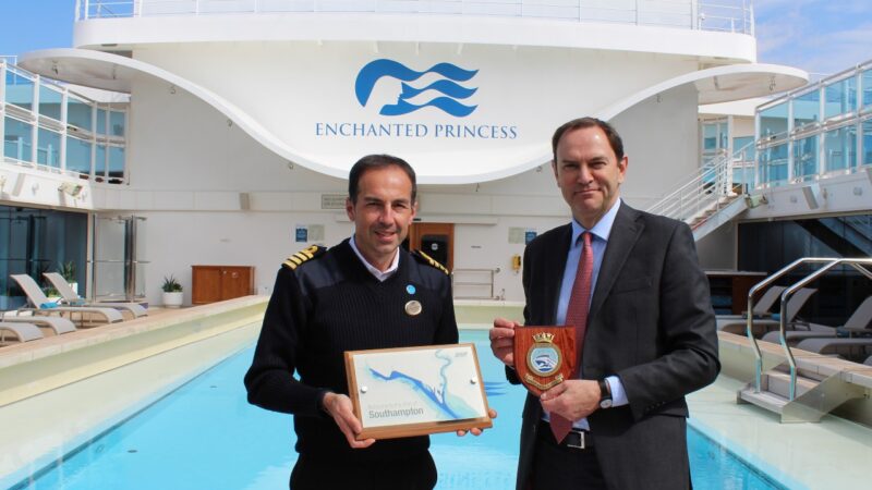 Enchanted Princess makes maiden Southampton call
