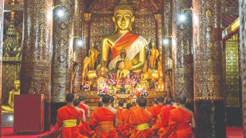 Luang Prabang, Laos, river cruise