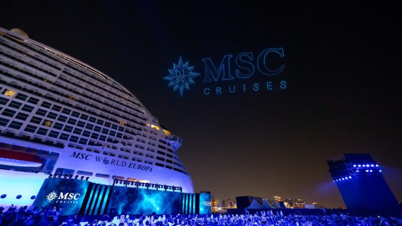 MSC Cruises names flagship World Europa in Doha