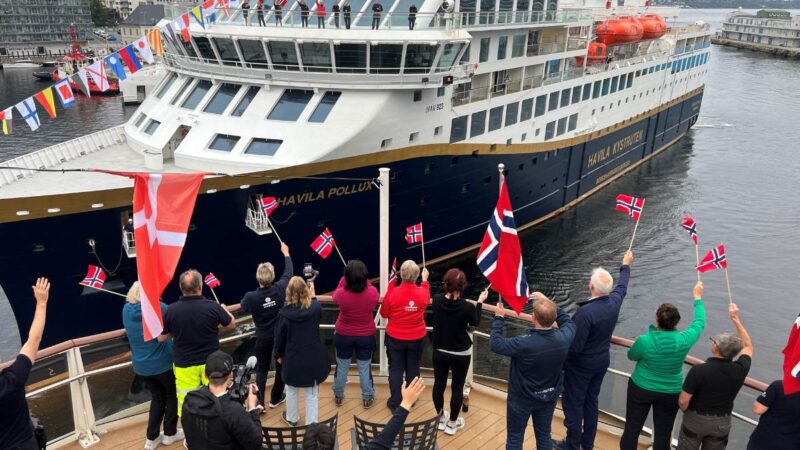 Havila Voyages, Havila Pollux arrival